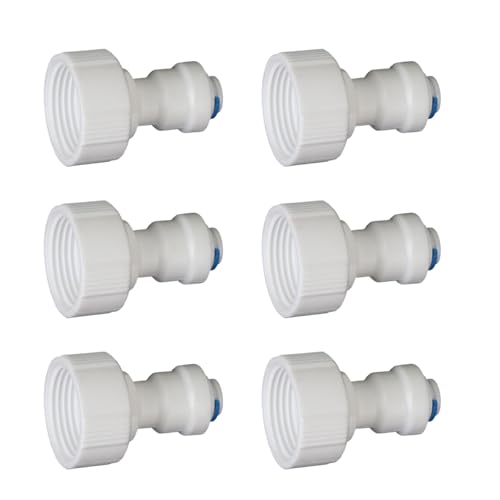 Schnellverbindungsschlauch Bib Adapter ABS Wasserfilterschlauch BiB Adapter Leckdosenanschluss Für Umkehrosmose Wasserfilter von SELVFZ