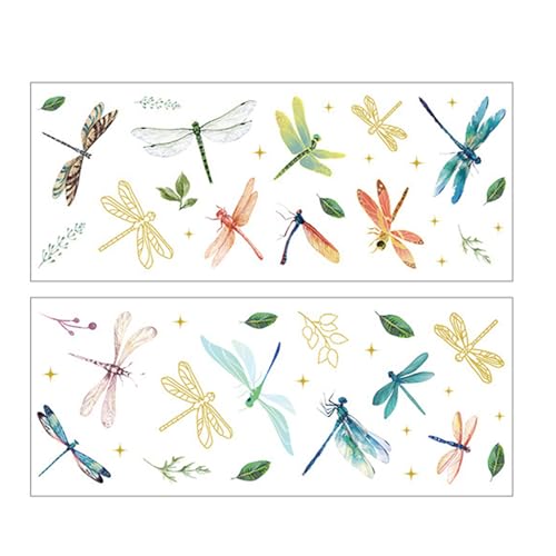 Scrapbooking Aufkleber Funkelnder Ästhetischer Aufkleber Kleber Pet Für Notebook Journal Laptop Skateboard Gitarre Bunte Schmetterling von SELVFZ