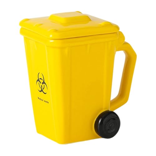 Seltsamer Mülleimer Design Keramikgetränkswaren 400 Ml Robuste Tassen Müll Können Tassen Für Kaffee Milch Wasser Launischer Mülleimer Formen Können Geschenkbecher Formen von SELVFZ