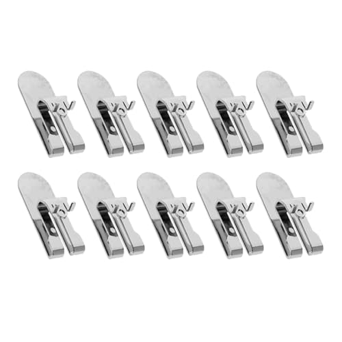 Set Von 10 Robusten Metallgürtel Haken Clips Clip Anhang Für 18 V Elektrowerkzeug DCF620B DCF620D2 Und Mehr von SELVFZ