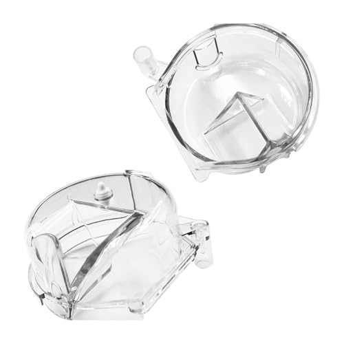 Set Von 2 Kaffeemaschine Ersatzteil Kaffeepulver Dichtungsdeckel Einfacher Installation Clear Mühle Cover Zum Mahlen Uns von SELVFZ