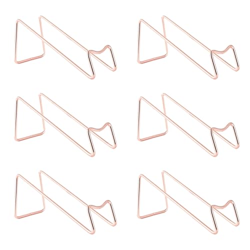Set Von 6 Dekorativen Weinregalen Praktische Lösung Weinflasche Display Regale Eisenmaterialflaschen Display Ständer von SELVFZ