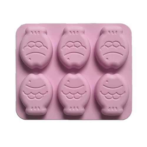 Silikon Fondantformen Süßigkeitenform Fischförmige Silikonformen Backzubehör Backformen Für Tonhandwerk Geeignet von SELVFZ