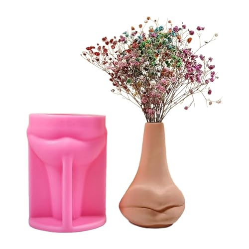 Silikonform Großer Mund Blüten Töpfe Form Skatzulenter Blütenopf Ton Zementpflaster Form Silikonform Großer Mund Blüten Töpfe Form Skatzulenter Blütenopf Ton Zementpflaster Form von SELVFZ