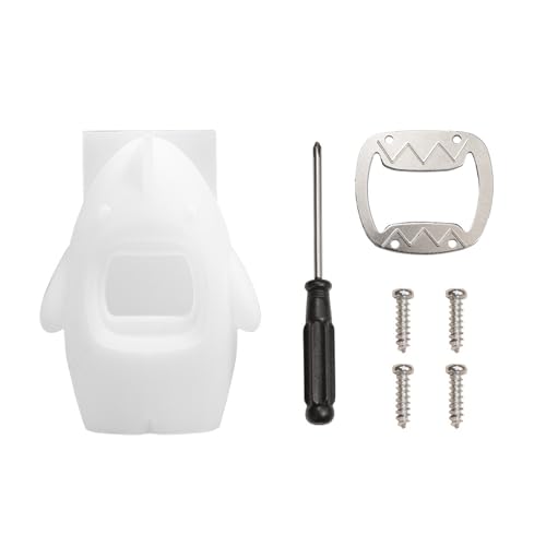 Silikonformen Fischform Flaschenöffner Set Handherstellung Bastelsatz Selbstermaterial Set Silikonfisch Crafting Formen von SELVFZ