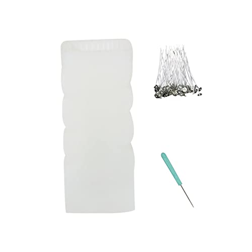 Silikonkerzenform Wachs Kerzenform Mit Kerzendochts Zur Herstellung Von Aromatherapie Kerzen Arts Handhandwerk Handgefertigt Winkelndes Straßen Wachs Kerzenkristall Epoxid Gips Gussform von SELVFZ