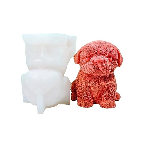 Sitting Dog Kerze Silikonform Handgefertigtes Desktop Dekoration Gips Ornamente Aromatherapie Kerze Epoxidharzform Dekoration Schimmel Sitting Dog Kerze Silikonform Handgefertigtes Desktop Dekoration Gips Ornamente Aromatherapie Kerze Epoxidharzform Dekoration Schimmel von SELVFZ