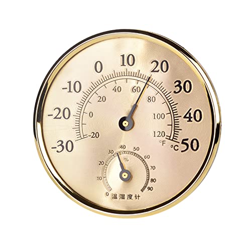 Temperatur Luftfeuchtigkeitsmessgerät Für Innenplostop Wandmontage Analog Hygrometer Mit Halterung Hangesloch Temperatur Feuchtigkeitsdetektor Messgerät Für Innenräume Für Baby von SELVFZ