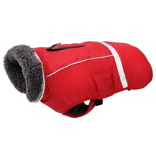 SELVFZ Warm Hunde Wintermantel Reflektierende Hund Jacken Puffers Jacken Oberbekleidung Für Kleine Medien Große Hunde Haustier Winterkleidung Geeignet von SELVFZ