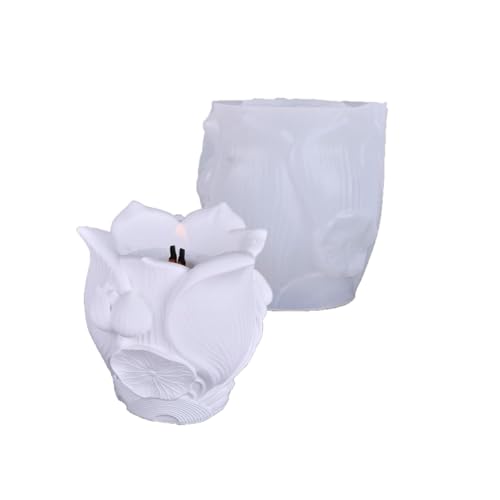 Wiederverwendbare Flexible Lotusse Design Formhandwerksharz Beton Schmuckzubehör Künstlerische Zement Pflanzer Form Künstlerischer Zement Pflanzer Wiederverwendbare Flexible Lotusse Design Formhandwerksharz Beton Schmuckzubehör Künstlerische Zement Pflanzer Form Künstlerischer Zement Pflanzer von SELVFZ