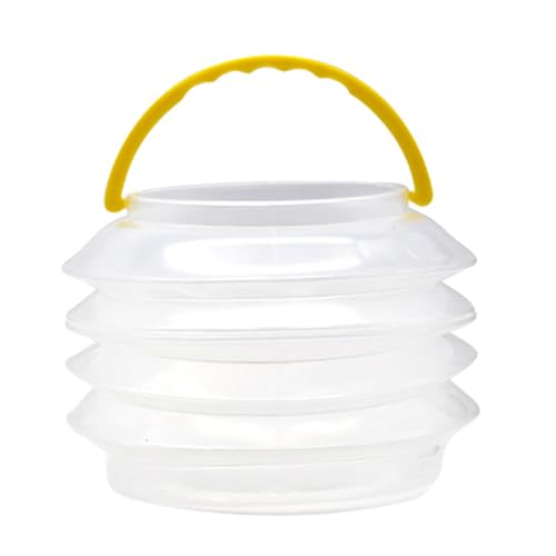 Zusammenklappbarer Pinsel Waschmaschine Transparent Round Pinsel Waschmaschine Für Aquarellölmalerei Waschanner Pinselhalter von SELVFZ