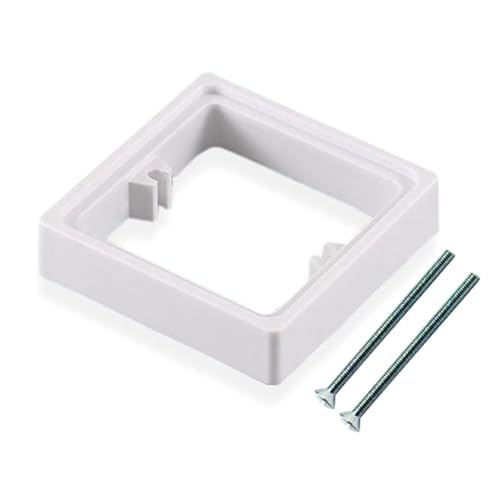 20 Mm Quadratische Abstandshalterlichtschalter Umgeben Kunststoff Für Einzellichtschalter Deckteller Für Lushes Rückenmontagr. von SELiLe