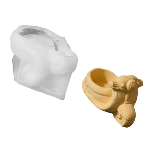 Busform Sukkulenten Pflanzenform Silikonform Blüten Töpfe Pflaster Gussformen Aufbewahrungsboxen Succulenten Pflanzenbus Form Storage Blumenkasten Silikon Silikon von SELiLe