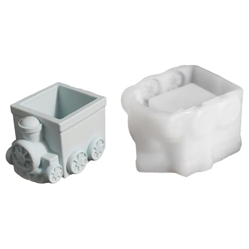 Busform Sukkulenten Pflanzenform Silikonform Blüten Töpfe Pflaster Gussformen Aufbewahrungsboxen Succulenten Pflanzenbus Form Storage Blumenkasten Silikon Silikon von SELiLe