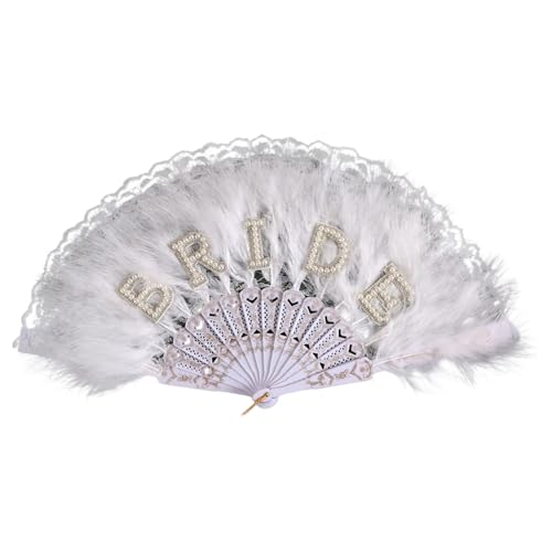 Delicate Spitze Hochzeitsfan Für Braut Outdoor Zeremonie Kühlwerkzeug Und Fotoshooting Accessoire Kühlung Lace Fans Portable Hochzeitsfan von SELiLe