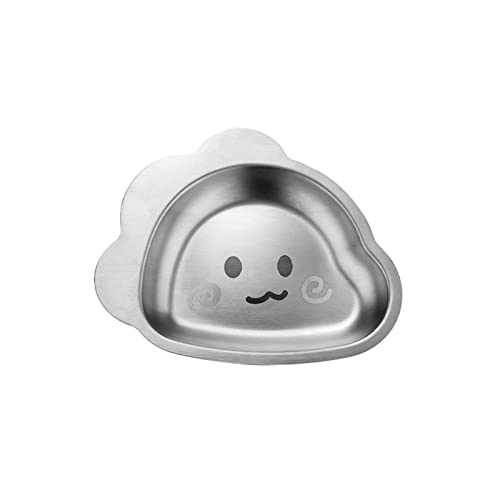 Edelstahl-Material Kinderteller Kantinen Abendessen Tabletts Kinder Lebensmittel Teller Cartoon Tierform für Erwachsene Kinder Edelstahl Kinderteller von SELiLe