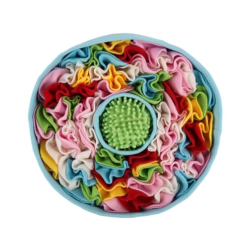 Hundeverzeihungsabgabe Spielzeug Schnüffeln Bunte Kauen Für Hunde Die Weiche Matte Für Kleine Bis Große Hunde Haustier Snuffle Matte Hundeverzeihungsabgabe Spielzeug Schnüffeln Bunte Kauen Für Hunde Die Weiche Matte Für Kleine Bis Große Hunde Haustier Snuffle Matte von SELiLe