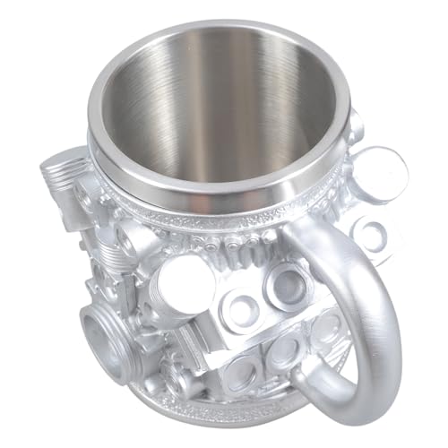 INDUSTRIAL STYLES Isolierter Becher Edelstahl Innenschicht Bierbecherharzwasserbehälter Mit Kfz Motor Trinkbecher INDUSTRIAL STYLES Isolierter Becher Edelstahl Innenschicht Bierbecherharzwasserbehälter Mit Kfz Motor Trinkbecher von SELiLe
