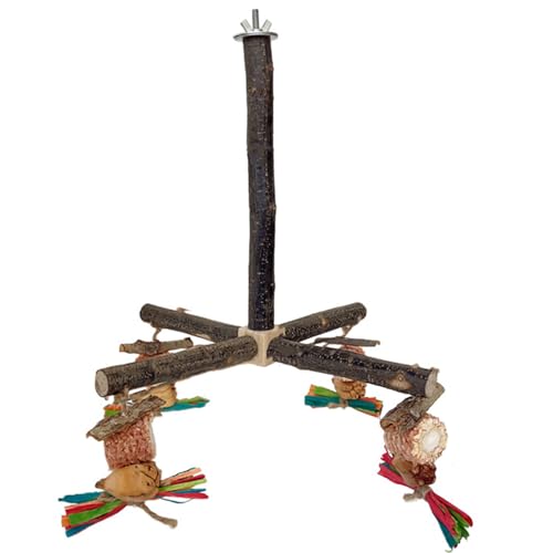 Kreative Multifunktionale Papageien Ständer Schleifkratzer Spielzeug Für Conure Toy Hängemattenpapiere Für Papageienvogelstände Conures von SELiLe