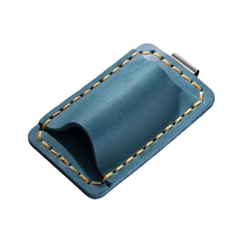 Lederstifthalter Mit Clip Notebook Stifthalter Single Slot Für Notebook Planer Journal Journal Clipboard Ordner Clip von SELiLe