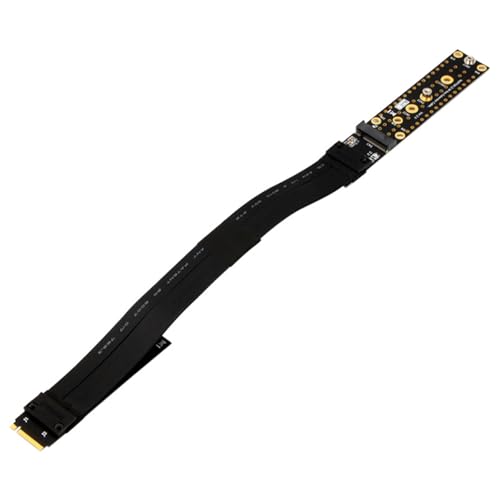 M.2+E Schlüssel Zum Schlüssel M Board Adapter Risers Mit Kabelunterstützung 2230 2242 2260 2280 Solid States Diskadapter von SELiLe
