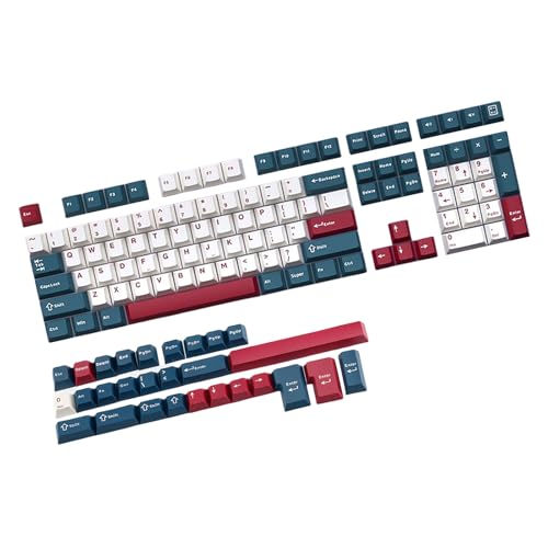 Mech Soldier Inspired 136Key Keycap Set Originalhöhe Komfort Doppelaufnahme Injektionen Für Mechanische Keyboard Programmierer Tastaturen von SELiLe