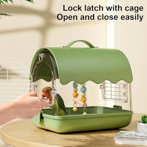 SELiLe 1Set Canaries Vogelkäfige Haus Papageien Reisen Käfig Transparente Vogelbeobachtung Liebhaber Zubehör Freien Beobachtung SELiLe 1Set Canaries Vogelkäfige Haus Papageien Reisen Käfig Transparente Vogelbeobachtung Liebhaber Zubehör Freien Beobachtung von SELiLe