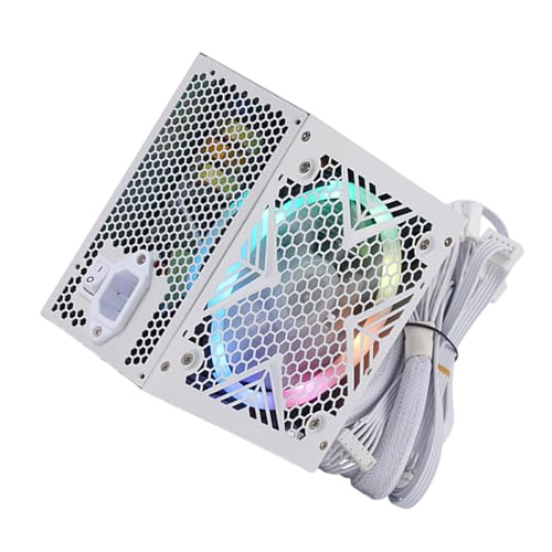SELiLe 550W Stromversorgung Mit Farblichtlüfter Für Computer Chassis 12cm Lüfter Effizient Für Gamer Und SELiLe 550W Stromversorgung Mit Farblichtlüfter Für Computer Chassis 12cm Lüfter Effizient Für Gamer Und von SELiLe