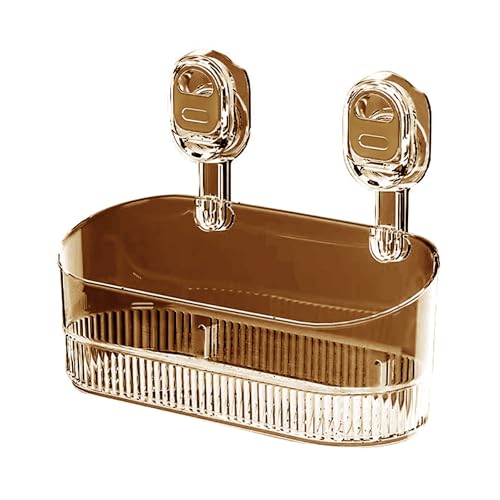 SELiLe Saugnapfbecher Dusche Organizer Transparente Aufbewahrungsbox Für Badezimmerwohnheim Oder Apartment Wandmontierte Kosmetikhalter Badezimmer Saugbehälter Aufbewahrungsbox SELiLe Saugnapfbecher Dusche Organizer Transparente Aufbewahrungsbox Für Badezimmerwohnheim Oder Apartment Wandmontierte Kosmetikhalter Badezimmer Saugbehälter Aufbewahrungsbox von SELiLe