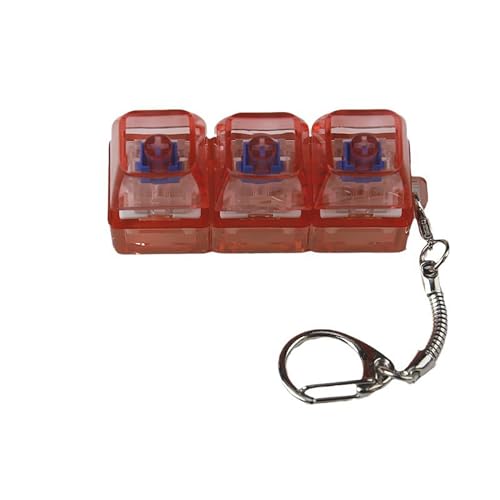 SELiLe Switches Tester Probenehmer Für Die Mechanische Tastatur 2-Taste 3-4-Test Tool Schlüsselbund Transparentes ABS von SELiLe