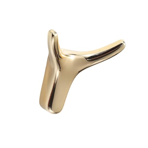 SELiLe Wandmontierte Kleiderhaken Metallhornform Haken Zink Legierung Walltuchbügel Für Mantel Kleidung Dauerhaft Handtuchbügel Für Hutkleidung Metall Hardware von SELiLe