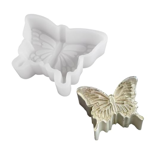 Schöne Schmetterlingsform Dessertformen Einzigartige Schmetterlingskuchen Machen Formen Einfache Kuchenschale Einzigartige Flexible Backschokolade von SELiLe