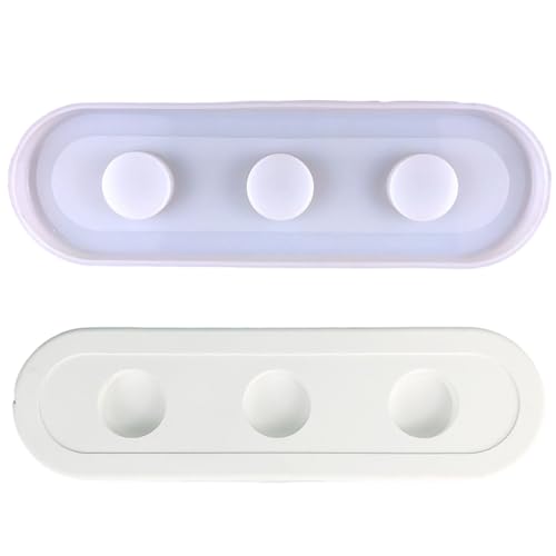 Unregelmäßige Kerzenlestick Silikonform 1/3 Löcher Kerzen Basisformen Vielseitige Kerzenhalter Herstellen Schimmel Hochzeitshäuser Dekore Hochzeitsdekorationen von SELiLe