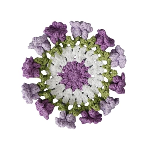 Wärmedämmungsmatte Handgewebtes Placemat Praktische Tasse Matte Häkele Farbenfrohe Blumen Isolierende Untersetzer Küchenversorgungen Häkeln Untersetzer Wärmedämmungsmatte Handgewebtes Placemat Praktische Tasse Matte Häkele Farbenfrohe Blumen Isolierende Untersetzer Küchenversorgungen Häkeln Untersetzer von SELiLe