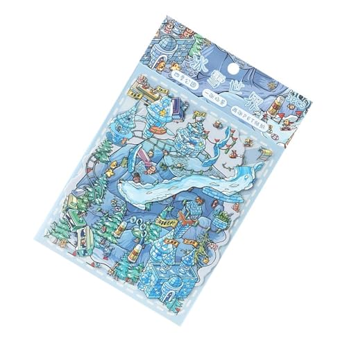 Wiederherstellbar Landschaftsaufkleber Mit Saisonaler Naturklassenzimmer Dekorative Home Office Dekoration Sicherer Klebstoff Pet Scrapbooking Aufkleber Wiederherstellbar Landschaftsaufkleber Mit Saisonaler Naturklassenzimmer Dekorative Home Office Dekoration Sicherer Klebstoff Pet Scrapbooking Aufkleber von SELiLe