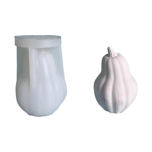 Wiederverwendbare Silikonform Für Erstellen Schöner Kürbiskerzen Aromatherapies Handgefertigte Desktop Dekoration Flexible Silikonformen von SELiLe