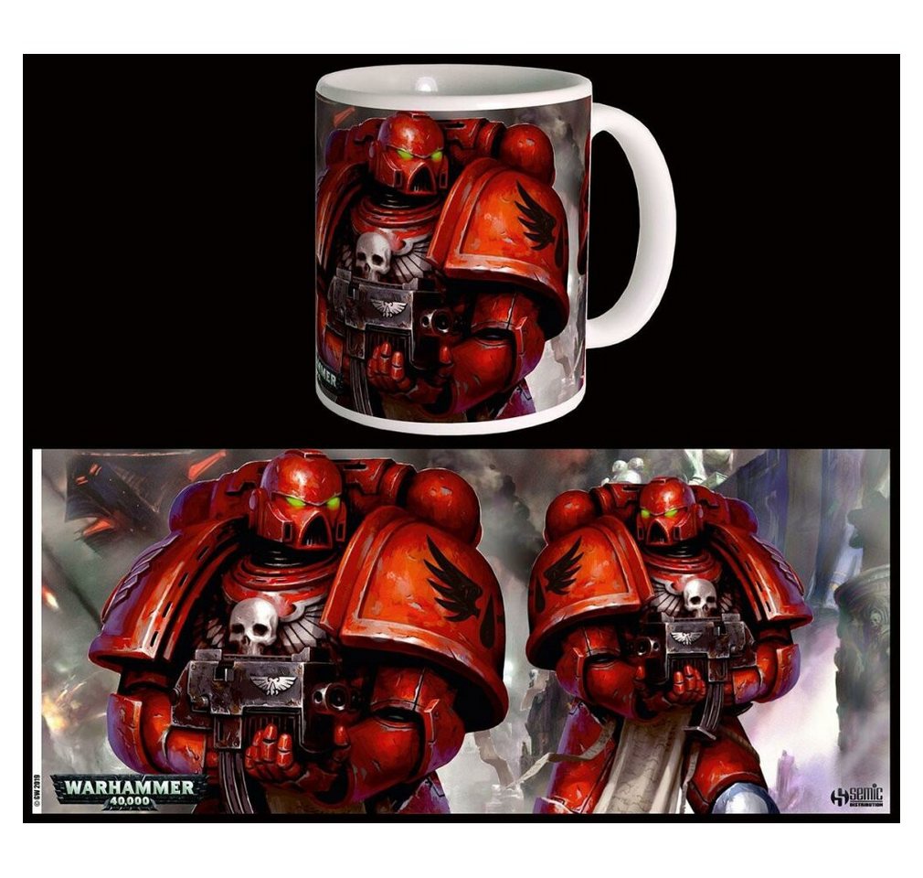 SEMIC Geschirr-Set Warhammer 40K Tasse Blood Angels Space Marines von SEMIC