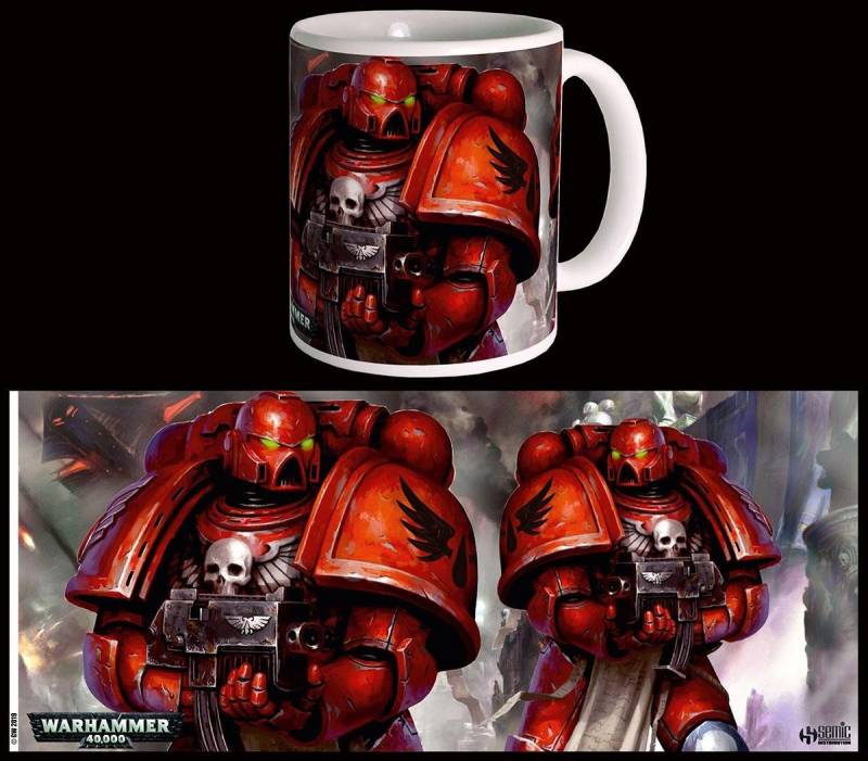 SEMIC Tasse Warhammer 40K Tasse Blood Angels Space Marines, Offiziell lizenzierte Tasse SEMIC Tasse Warhammer 40K Tasse Blood Angels Space Marines, Offiziell lizenzierte Tasse von SEMIC