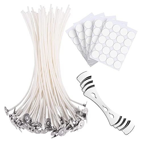 SEMINISMAR Kerzendocht Set, Rauchfrei Kerzendochte für Kerzen, 50 Stück, 15 cm, Baumwolle, Ideal für DIY-Kerzenprojekte SEMINISMAR Kerzendocht Set, Rauchfrei Kerzendochte für Kerzen, 50 Stück, 15 cm, Baumwolle, Ideal für DIY-Kerzenprojekte von SEMINISMAR