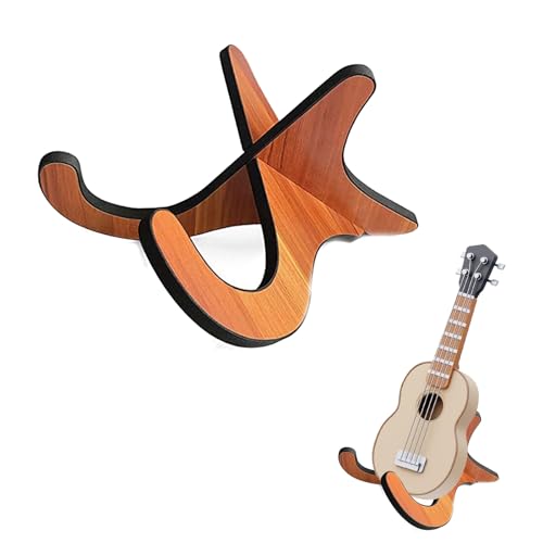 SEMINISMAR Ukulele Ständer, Tragbarer Hölzerner Gitarrenständer, Faltbarer X-förmiger Gestell, Anti Rutsch X-Rahmen, Holz Ukulele Ständer SEMINISMAR Ukulele Ständer, Tragbarer Hölzerner Gitarrenständer, Faltbarer X-förmiger Gestell, Anti Rutsch X-Rahmen, Holz Ukulele Ständer von SEMINISMAR
