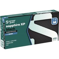 Semperit - sempermed 0448-6-7 Einweghandschuhe Semperguard Nitril Style Größe s schwarz Nit von SEMPERIT