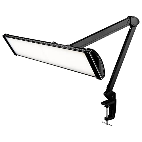 SEMPLIX LED Arbeits-Tischlampe schwarz (540 LED/dimmbar/Tischklemme) von SEMPLIX