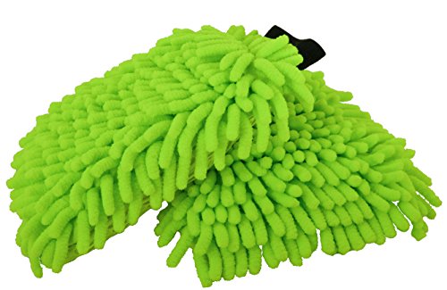 SemyTop 2x Mikrofaserhandschuhe für Auto, Motorrad, Fahrrad oder Boot - Grün - Reinigungshandschuhe SemyTop 2x Mikrofaserhandschuhe für Auto, Motorrad, Fahrrad oder Boot - Grün - Reinigungshandschuhe von SemyTop