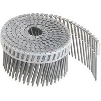 Flacher Rollnagel 2.5x55mm - A2 geringelt Linsenkopf - Plastikband 16° - Kyocera - 304477 von AERFAST