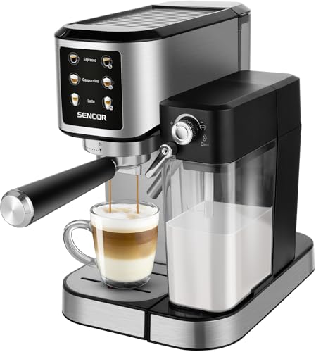 SENCOR HALBAUTOMATISCHE ESPRESSOMASCHINE SES 4910SS SENCOR HALBAUTOMATISCHE ESPRESSOMASCHINE SES 4910SS von SENCOR