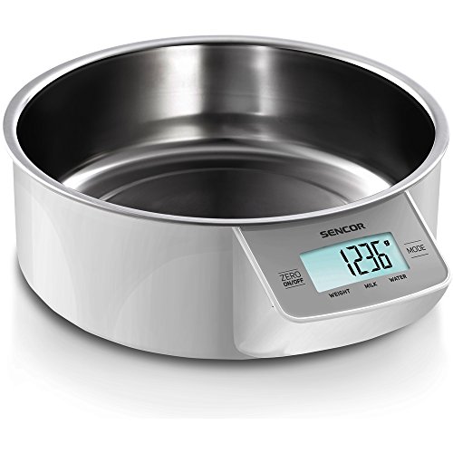 SENCOR SKS 4030WH Kitchen Weight, Stainless, white, ABC von SENCOR