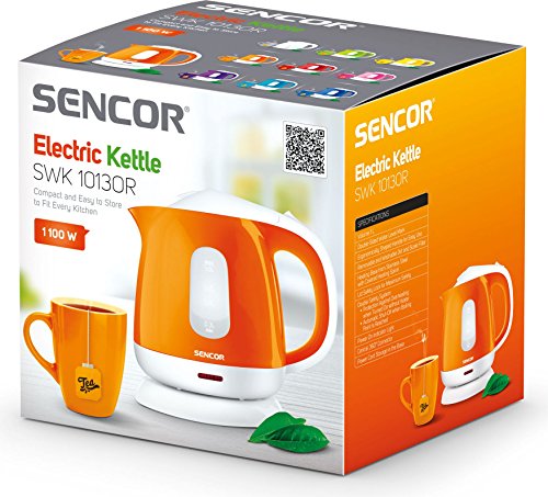 Sencor SWK 1011OR Wasserkocher, Orange von SENCOR