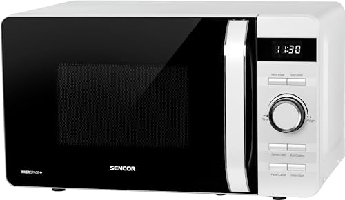 SENCOR mit 8 Programmen + Grill, Volumen 17 l, 800 W, schwarz-weiß von SENCOR