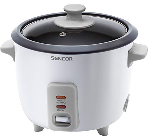 Sencor Reiskocher 1.5L Premium EasyClean – Automatischer Rice Cooker, Funktion zum Warmhalten ohne Überwachung, Automatische Abschaltung, Perfekt für alle Reissorten und Sushi-Reis, Weiß - 1500WH von SENCOR