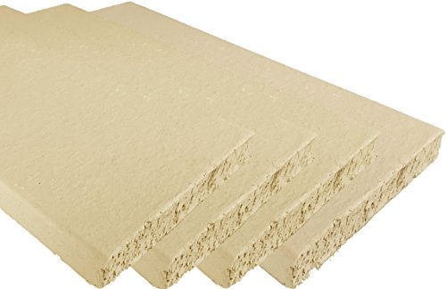 Schamotte-Platte 50 x 20 x 3 cm (4) von SENDEO